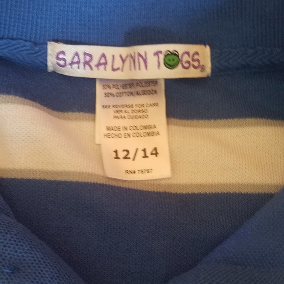 UK Boys 3 Button Polo - Picture 3 of 3